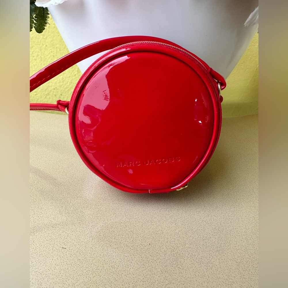 MARC JACOBS RED CROSSBODY MINI BAG